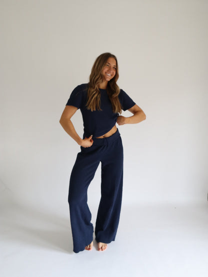 Off Duty Lounge Set - Navy